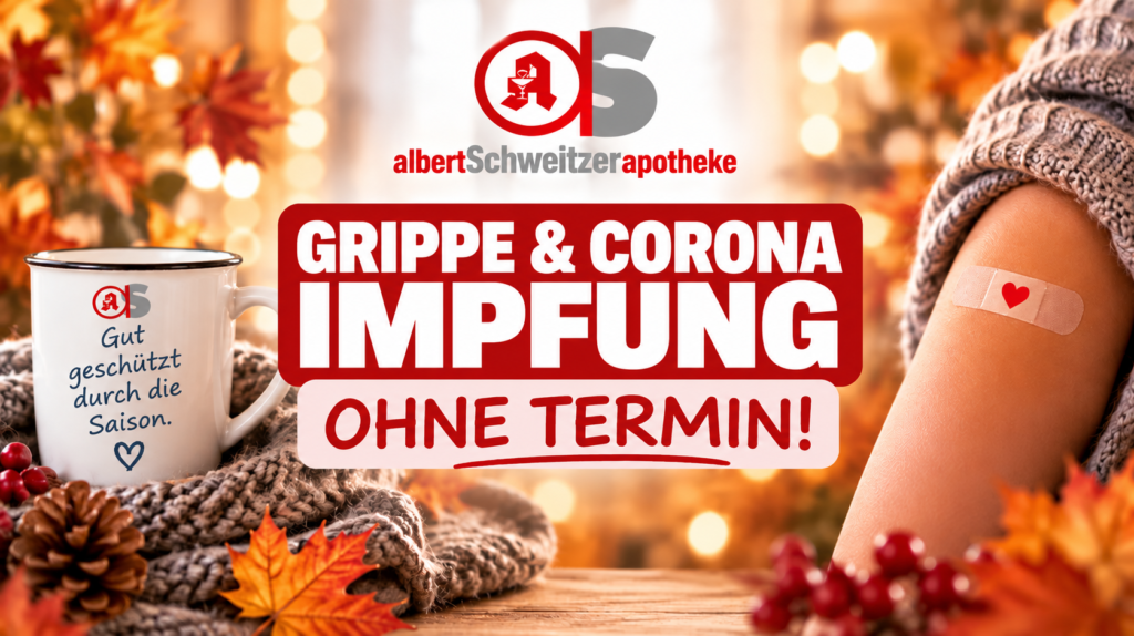 Grippeimpfung und Coronaimpfung Apotheke